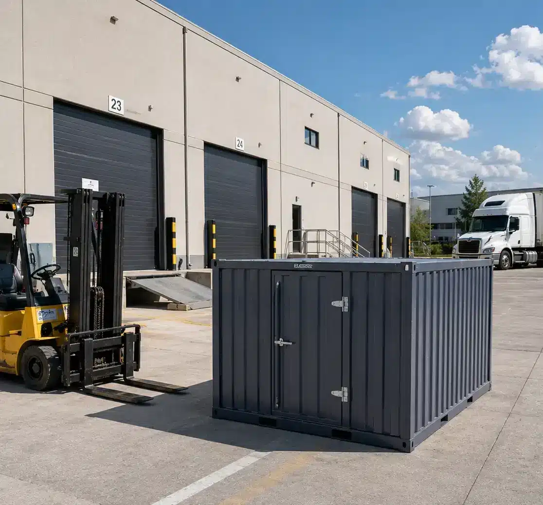 Standardized Flatbox storage units prepared for repeat commercial purchasing and multi-site deployment.